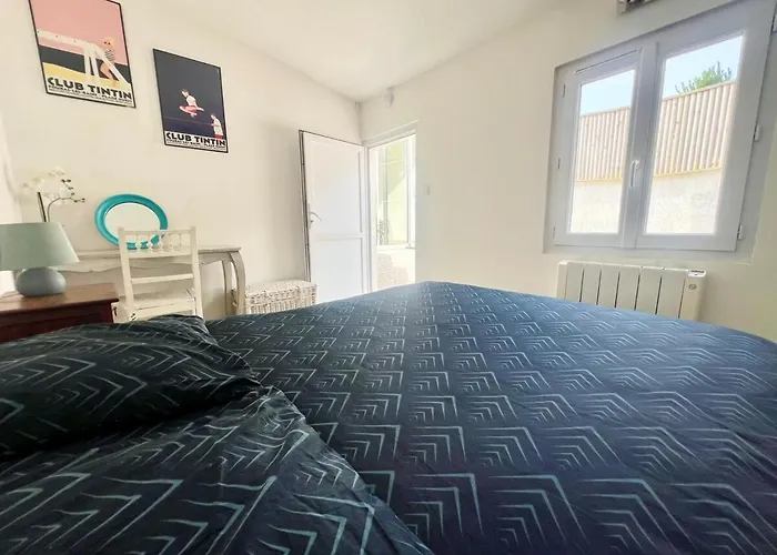 Maison d'hôtes Charmante Maison Fourasine Centre-ville Jardin Fouras